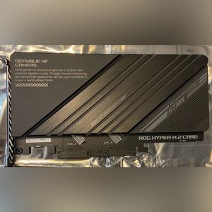 BRAND NEW - ASUS ROG STRIX HYPER M.2 CARD